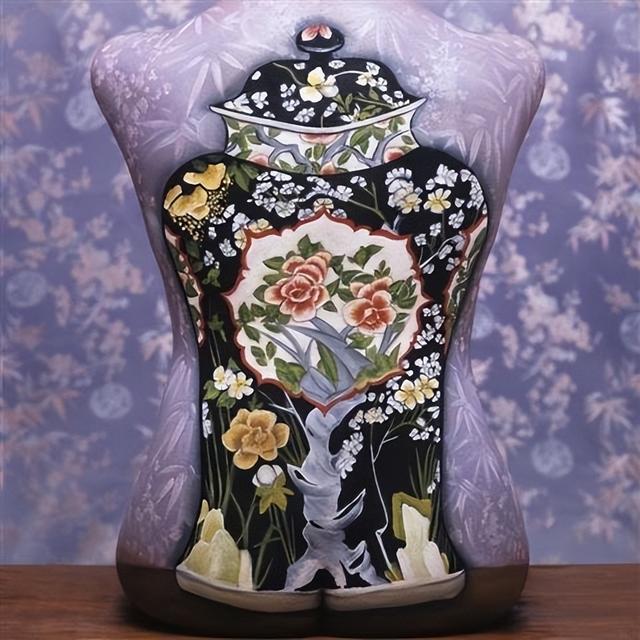 惊艳绝伦的人体彩绘