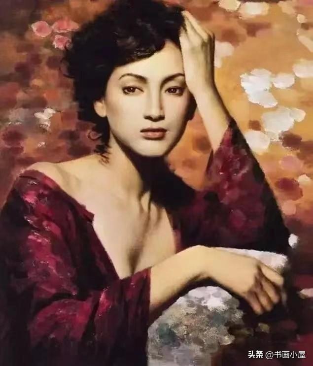 人体油画,天使般的模特儿为什么这么好看迷人?