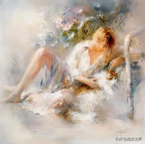 英国画家赫伯特•詹姆斯•德拉波的美女人体油画艺术作品欣赏