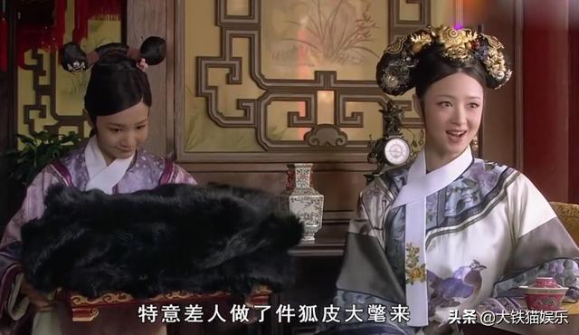 颜值不够就别穿貂了,10位古装美人告诉你啥叫大氅在身,雍容华贵