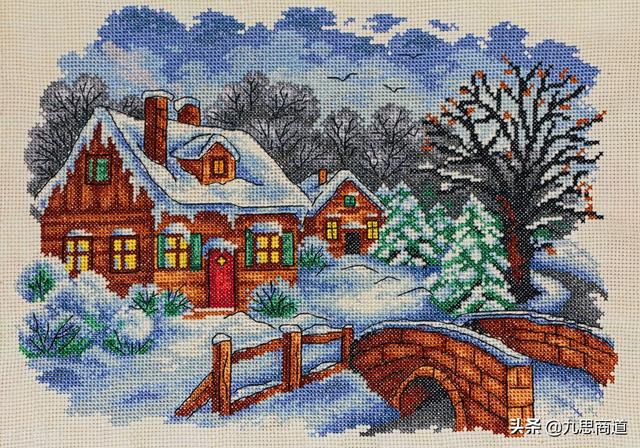 小生意也有大商机，江苏女孩做十字绣，赚取了人生第一桶金