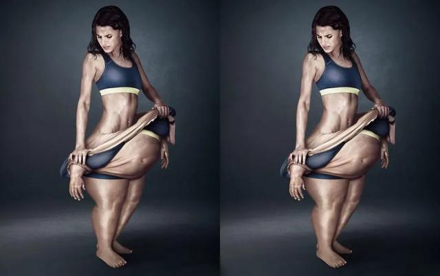 腰肥、腿粗、屁股大!身材犯规的胖女孩也很美,引起26万网友点赞