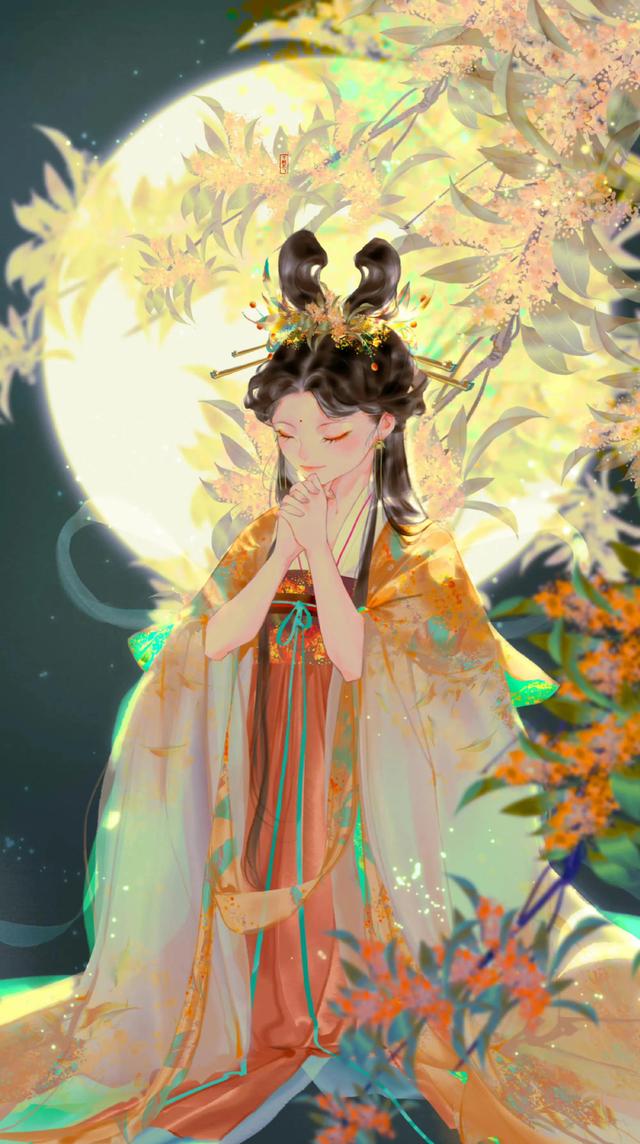 76张动漫插画,画中的女孩各有风格