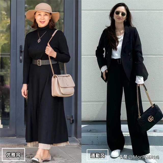 上了年纪的女人，上衣尽量不要穿卫衣、T恤，其实这些更优雅减龄