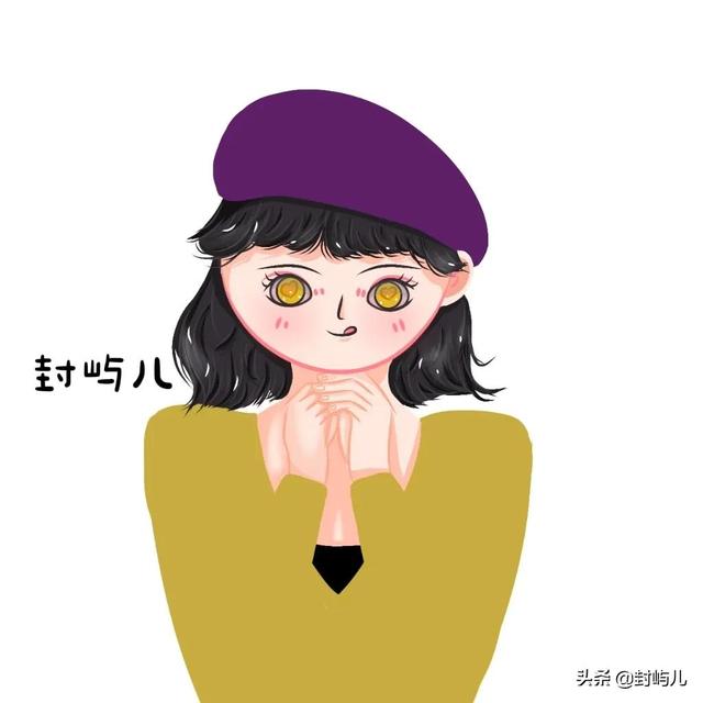 微信头像｜戴帽子的女孩