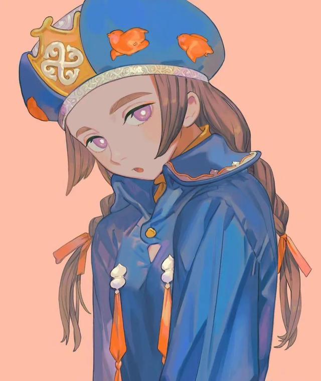 76张动漫插画,画中的女孩各有风格