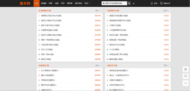 分享几个看视频的网站!