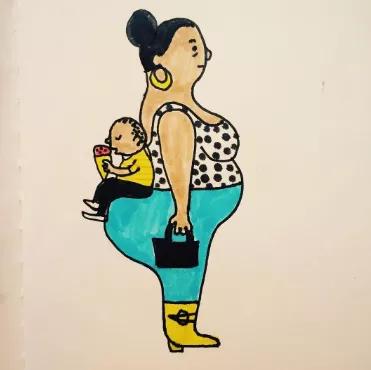 腰肥、腿粗、屁股大!身材犯规的胖女孩也很美,引起26万网友点赞