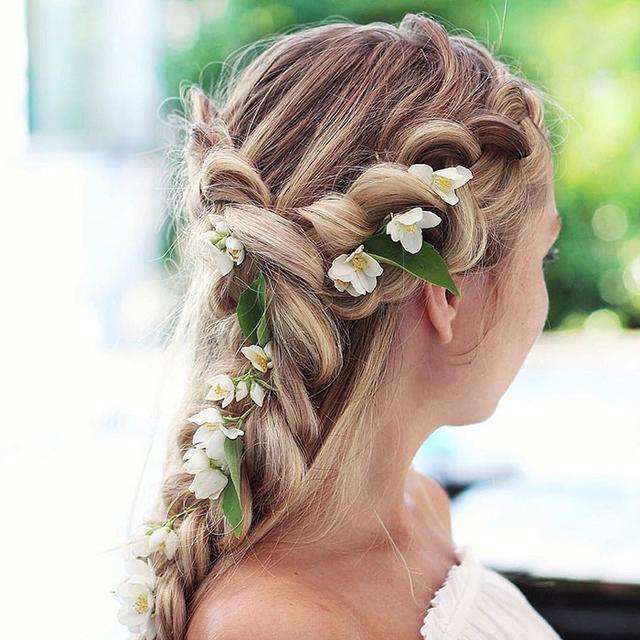 40张瑞典女孩编发照，虽然都是背影，但已仙气十足