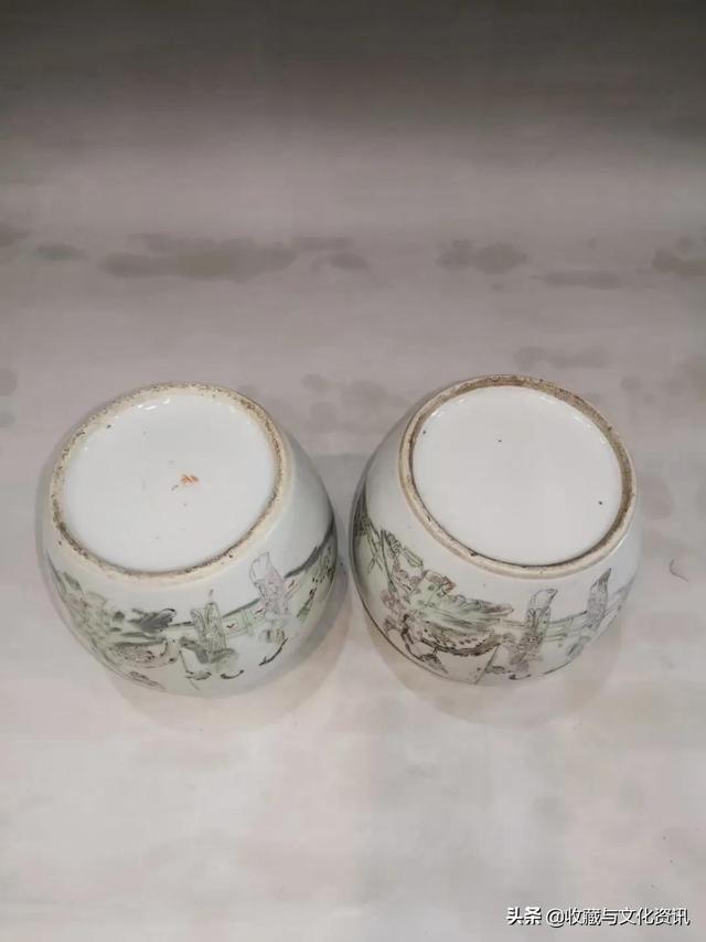 清晚期民国粉彩桃花美人罐鉴赏