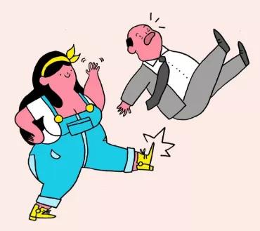 腰肥、腿粗、屁股大!身材犯规的胖女孩也很美,引起26万网友点赞