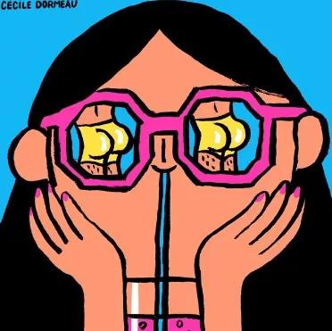 腰肥、腿粗、屁股大!身材犯规的胖女孩也很美,引起26万网友点赞