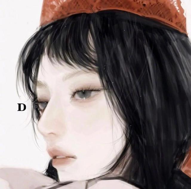 少女头像,清新脱俗