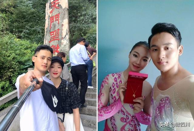 美女踩在男子肩膀和头顶上跳芭蕾,动作惊险唯美看呆路人