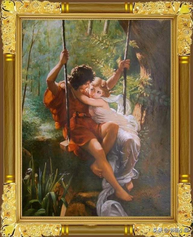 人体油画,天使般的模特儿为什么这么好看迷人?