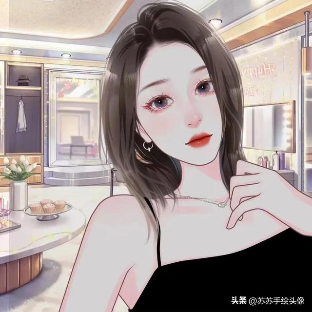 换个头像吧,美丽大方好看的女生动漫头像,让自己越来越漂亮