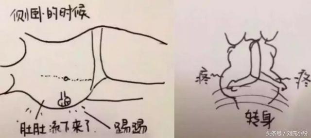 美女怀孕前后私密照曝光……