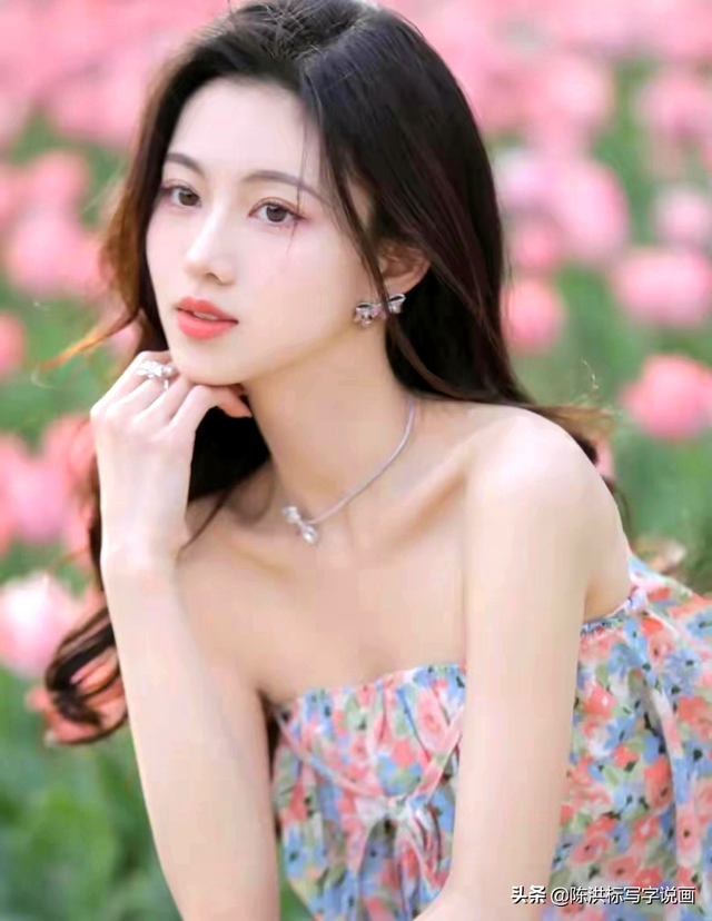 这真的不是照片?看水中少女的人体画,不仅逼真美丽而且清凉解暑