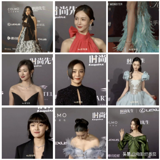 时尚先生红毯暗战，万茜又美又欲，吴宣仪清凉性感，金晨艳压全场