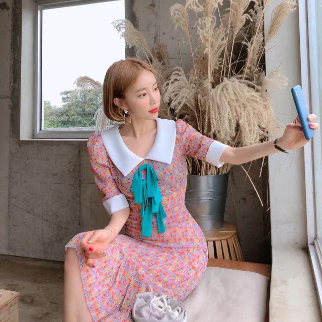 大胸也能穿出甜美小性感！让这位韩国时尚博主vivamoon带你领略夏日大胸妹的可爱小清新！