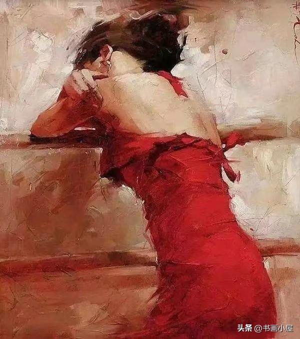 人体油画,天使般的模特儿为什么这么好看迷人?