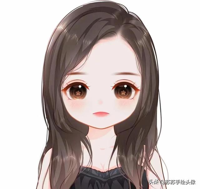 换个头像吧,呆萌可爱的女生卡通小头像,治愈你的所有好心情