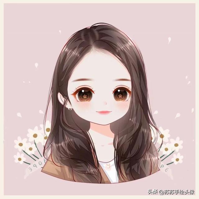 换个头像吧,减龄时尚的女生卡通头像,少女感满满