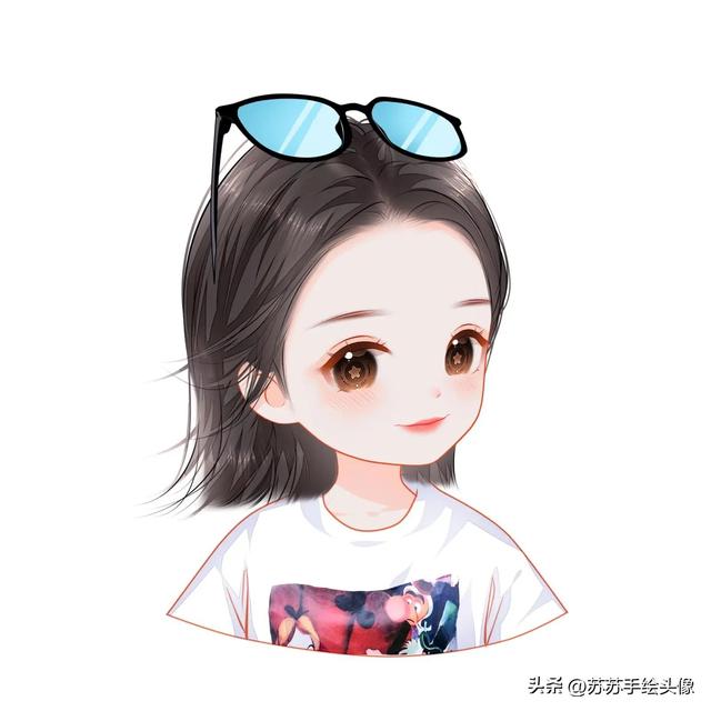换个头像吧,减龄时尚的女生卡通头像,少女感满满