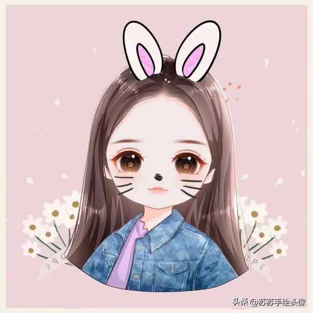 换个头像吧,减龄时尚的女生卡通头像,少女感满满