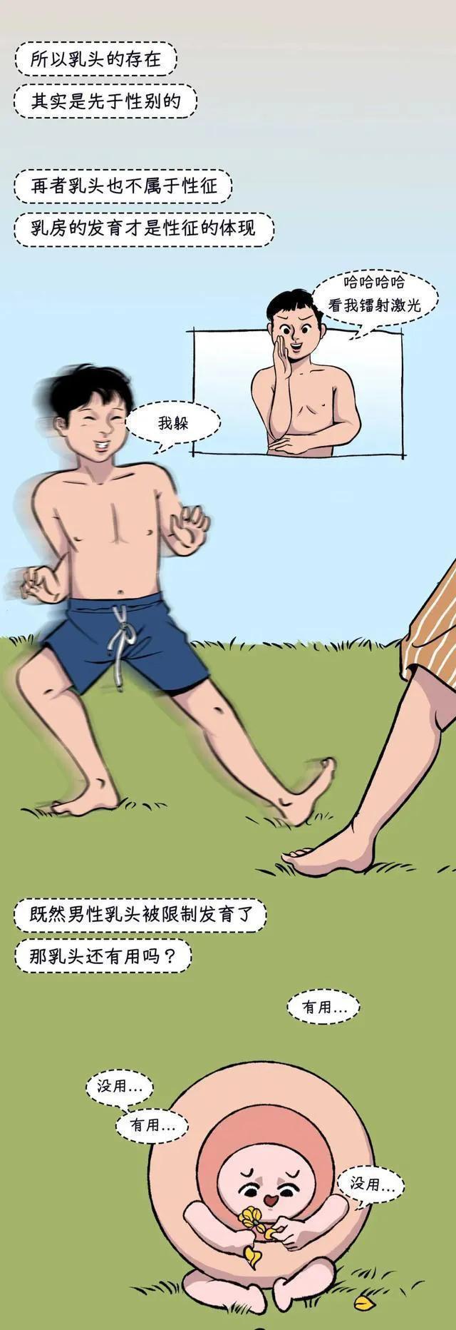 男人的乳房真的有用吗？女孩多年的疑惑，可以解开了