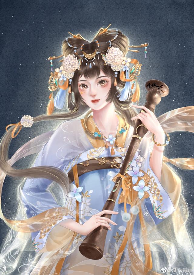 一组超可爱的Q版女生头像