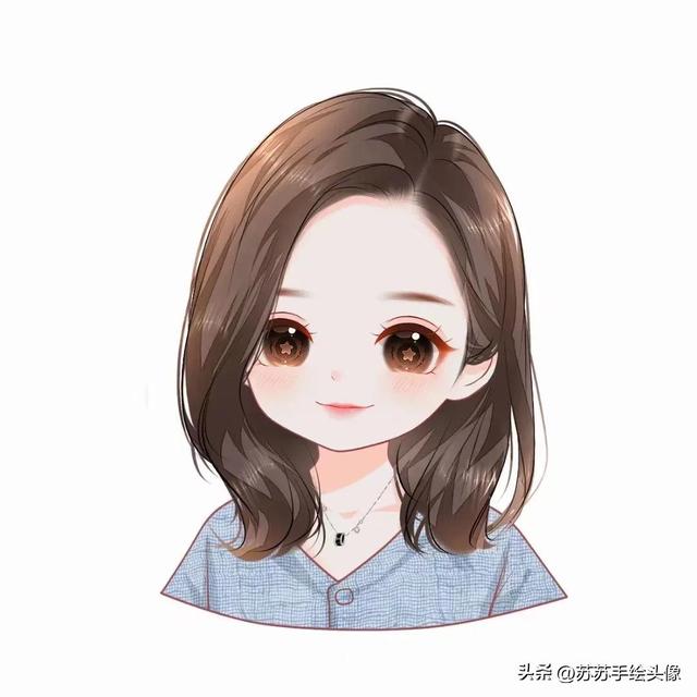 换个头像吧,减龄时尚的女生卡通头像,少女感满满