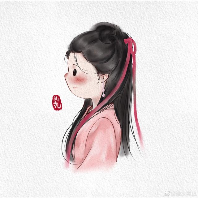 一组超可爱的Q版女生头像