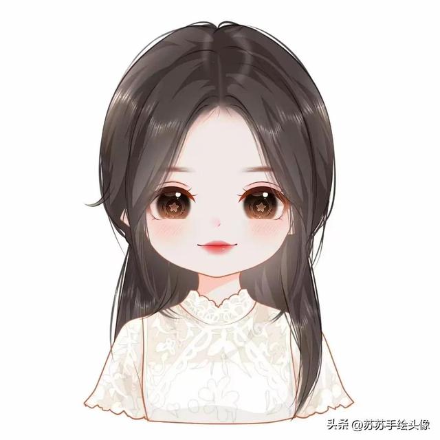 换个头像吧,呆萌可爱的女生卡通小头像,治愈你的所有好心情