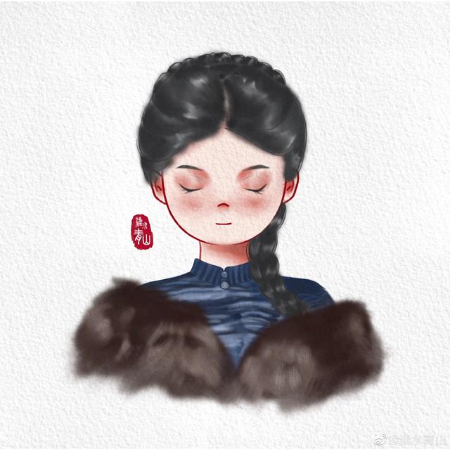 一组超可爱的Q版女生头像