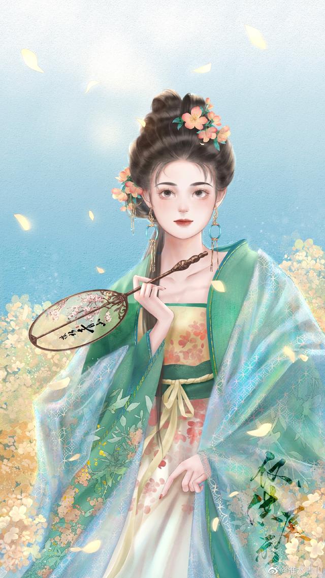 一组超可爱的Q版女生头像