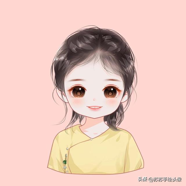 换个头像吧,减龄时尚的女生卡通头像,少女感满满