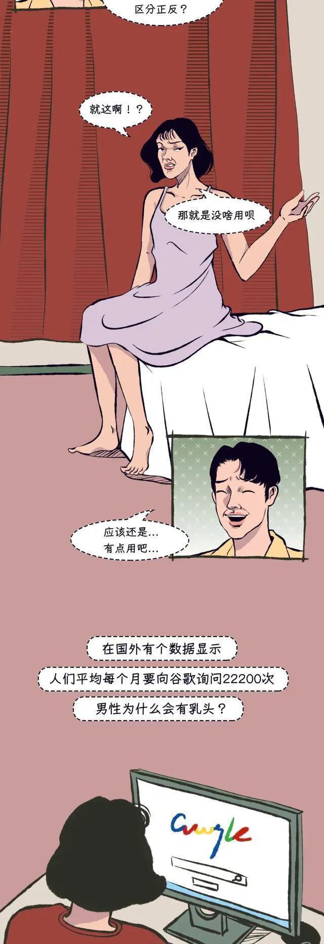 男人的乳房真的有用吗？女孩多年的疑惑，可以解开了