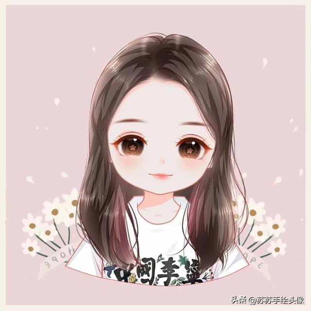 换个头像吧,减龄时尚的女生卡通头像,少女感满满