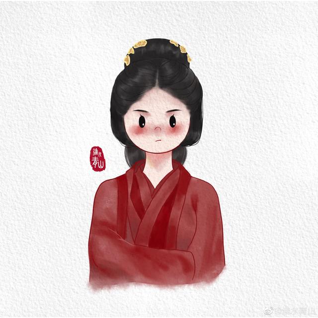 一组超可爱的Q版女生头像