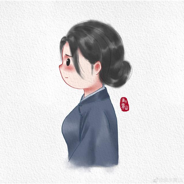 一组超可爱的Q版女生头像