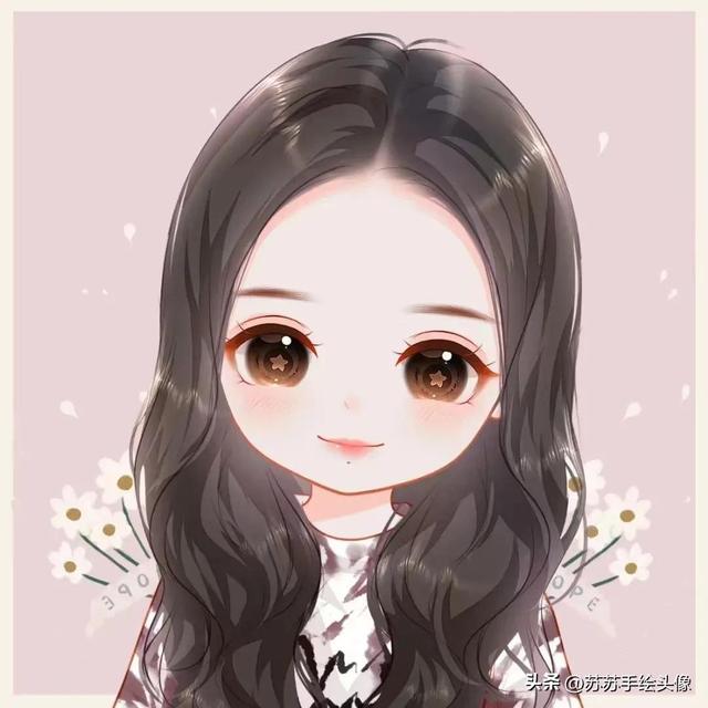 换个头像吧,呆萌可爱的女生卡通小头像,治愈你的所有好心情