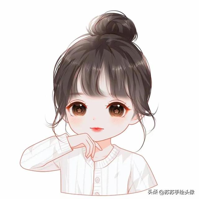 换个头像吧,减龄时尚的女生卡通头像,少女感满满