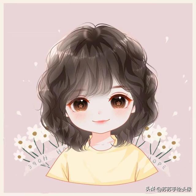 换个头像吧,减龄时尚的女生卡通头像,少女感满满