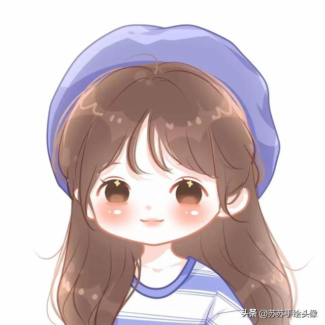 换个头像吧,呆萌可爱的女生卡通小头像,治愈你的所有好心情