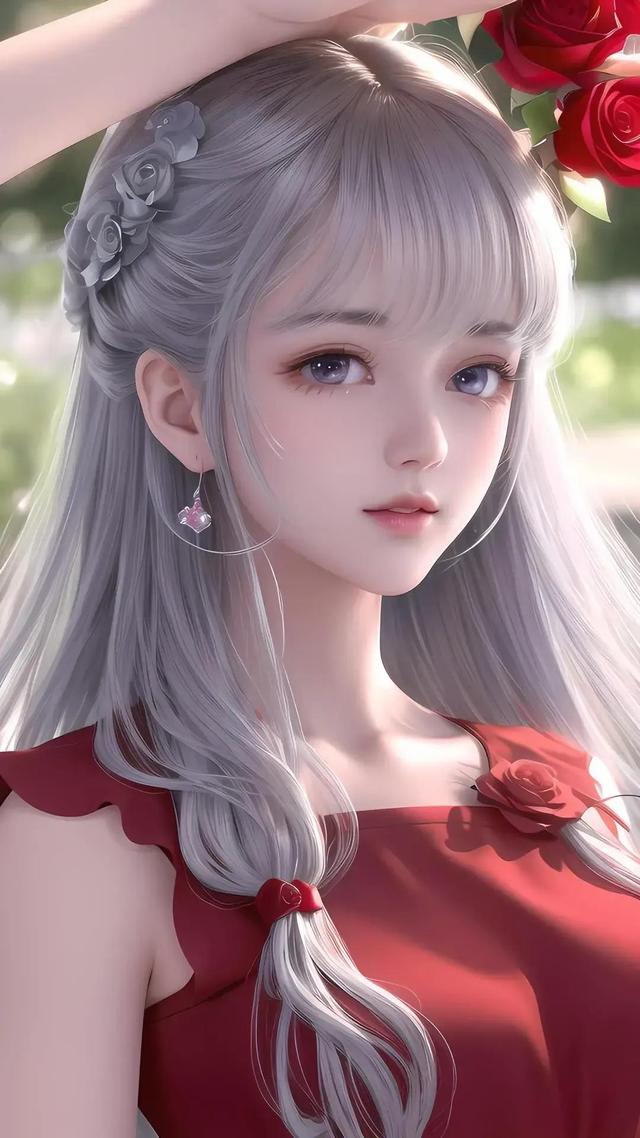 唯美壁纸｜温柔女孩，我把所有的温柔和可爱都设置成了仅你可见