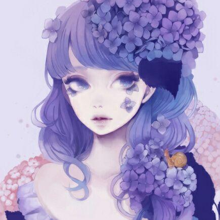 高冷伤感的动漫女生头像｜生活的琐碎，吐出来矫情