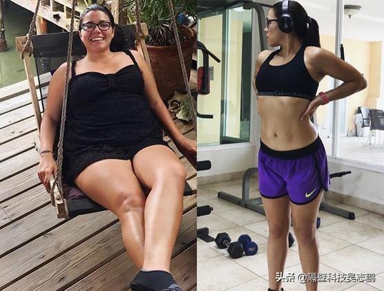175斤女孩嫌腰粗,每天坚持跳绳30分钟,3个月后令丈夫刮目相看