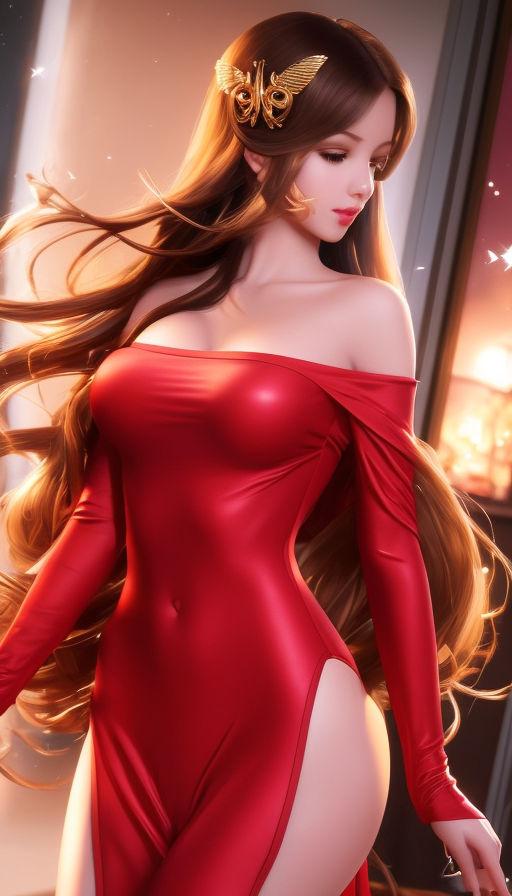 天使容颜 完美身材的动漫性感精致女神美图(4)