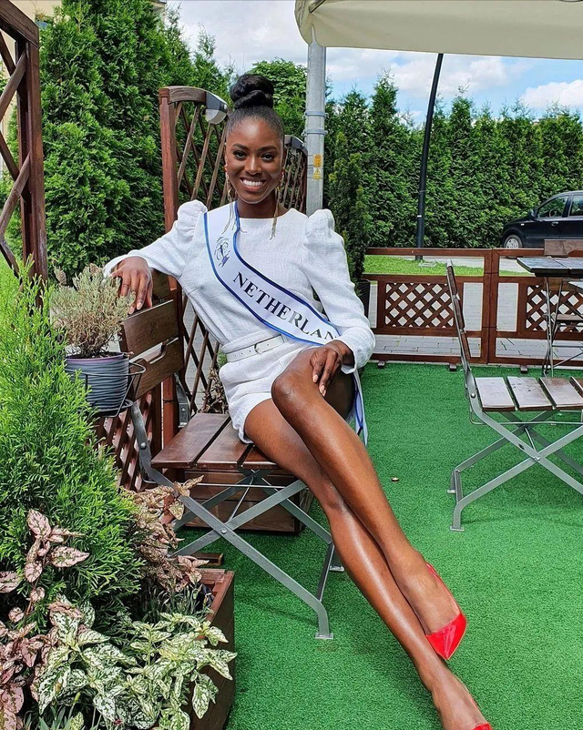 环球小姐南非国家代表佳丽，身材是最吸引人眼球的